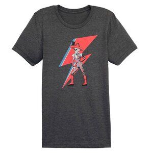 NWOT Jason Archer Bowie Ziggy Starbust Skeleton Graphic T-Shirt